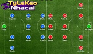 Đội Hình PSG Vs Barcelona là gì?